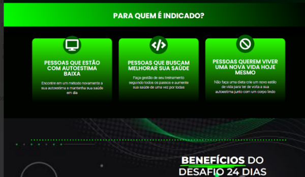 Landing Page para venda de produtos para emagrecimento - Imagem 4